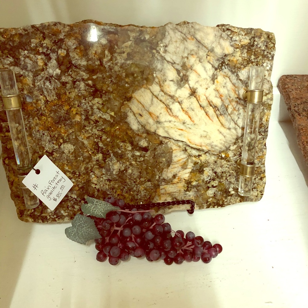 Custom Charcuterie granite/marble trays